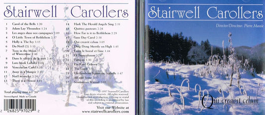 Qui Creavit Celum (Director: Pierre Massie) [Audio CD] Stairwell Carollers