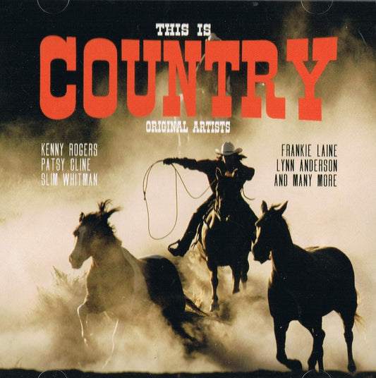 This Is Country (original artists / original & re-recording songs) [Audio CD] Billie Jo Spears/ Frankie Laine/ Barbara Fairchild/ Willie Nelson/ Lynn Anderson/ Anne Murray/ Patsy Cline/ Ed Bruce/ Merle Travis/