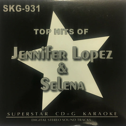In The Style of : Top Hits of Jennifer Lopez & Selena (Superstar CD+G Karaoke) [Audio CD] In The Style of Jennifer Lopez & Selena Karaoke