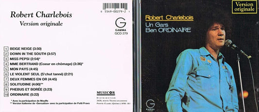 Un gars ben ordinaire [Audio CD] Robert Charlebois