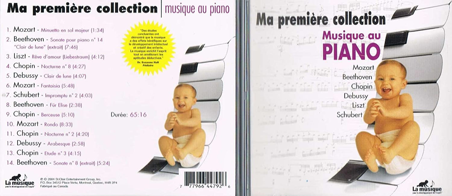 Musique Au Piano [Audio CD] Ma Premiere Collection