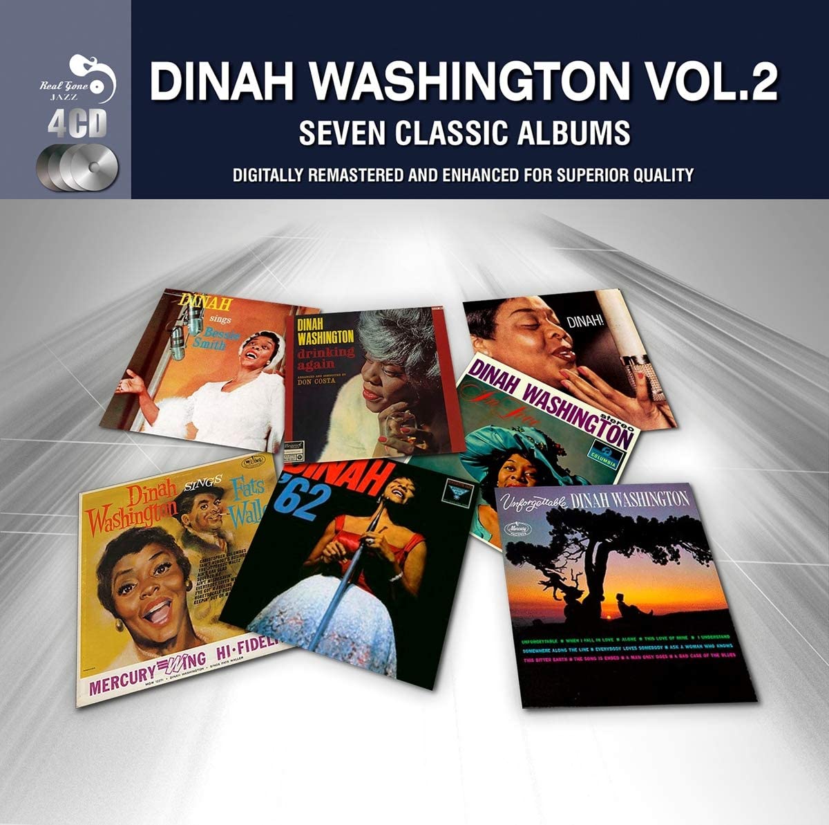 Seven Classic Albums Vol.2 (4CD/remastered) [Audio CD] Dinah Washington