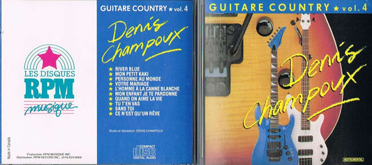 Guitare Country Volume 4 [Audio CD] Denis Champoux