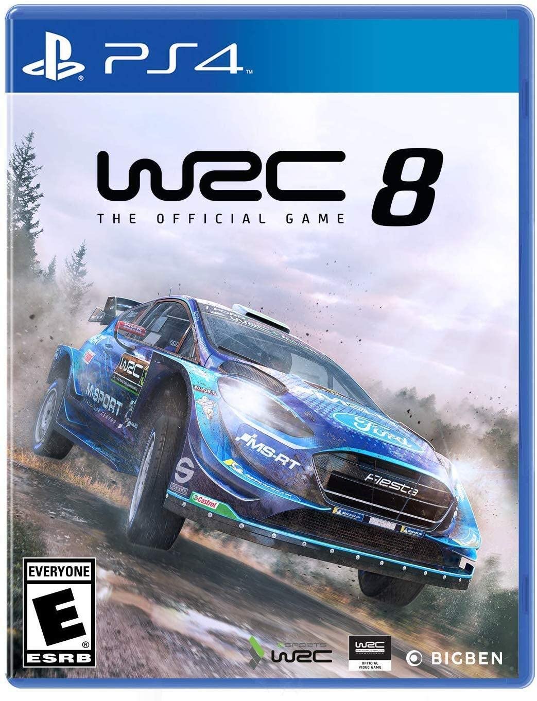 WRC 8 FIA World Rally Championship PS4 [video game]