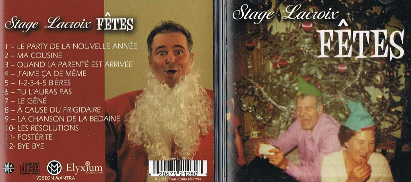 Stage Lacroix/ FÊTES [Audio CD] Stage Lacroix