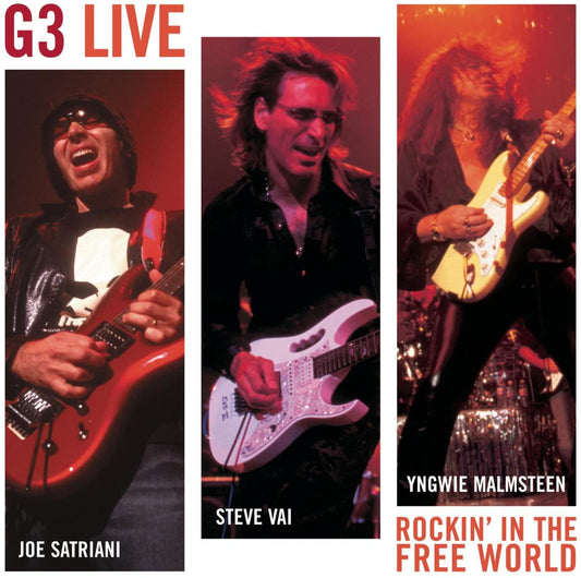 G3 Live: Rockin In The Free World [Audio CD] Joe Satriani, Yngwie Malmsteen and Steve Vai