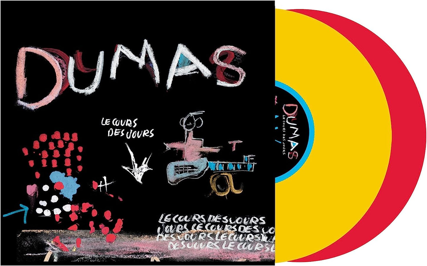 Les Cours Des Jours (Red + Yellow Vinyl) [Vinyl] Dumas