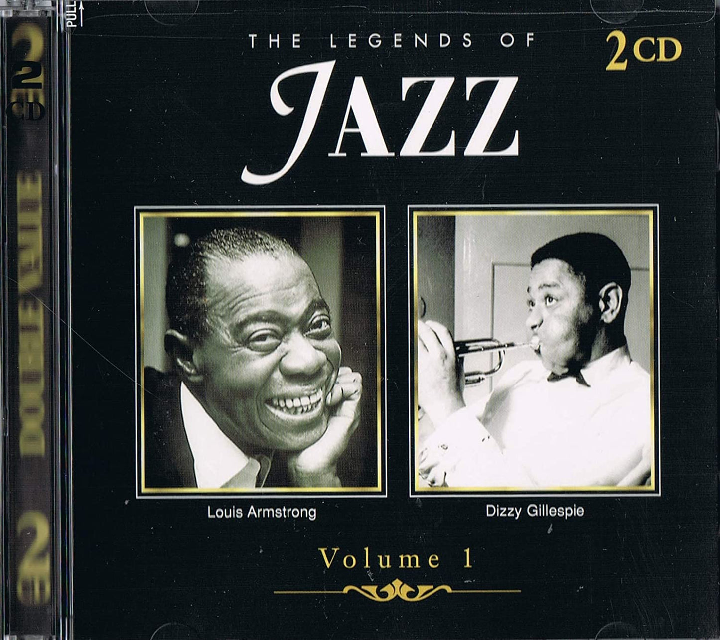 The Legends of Jazz with Louis Armstrong and Dizzy Gillespie (2CD) [Audio CD]