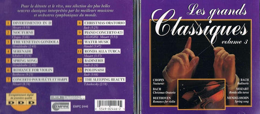 Les grands classiques volume 3 [Audio CD] Les grands classiques volume 3