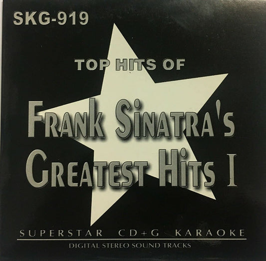 In The Style of : Top Hits of Frank Sinatra - Greatest Hits 1 (Superstar CD+G Karaoke) [Audio CD] In The Style of Frank Sinatra Karaoke