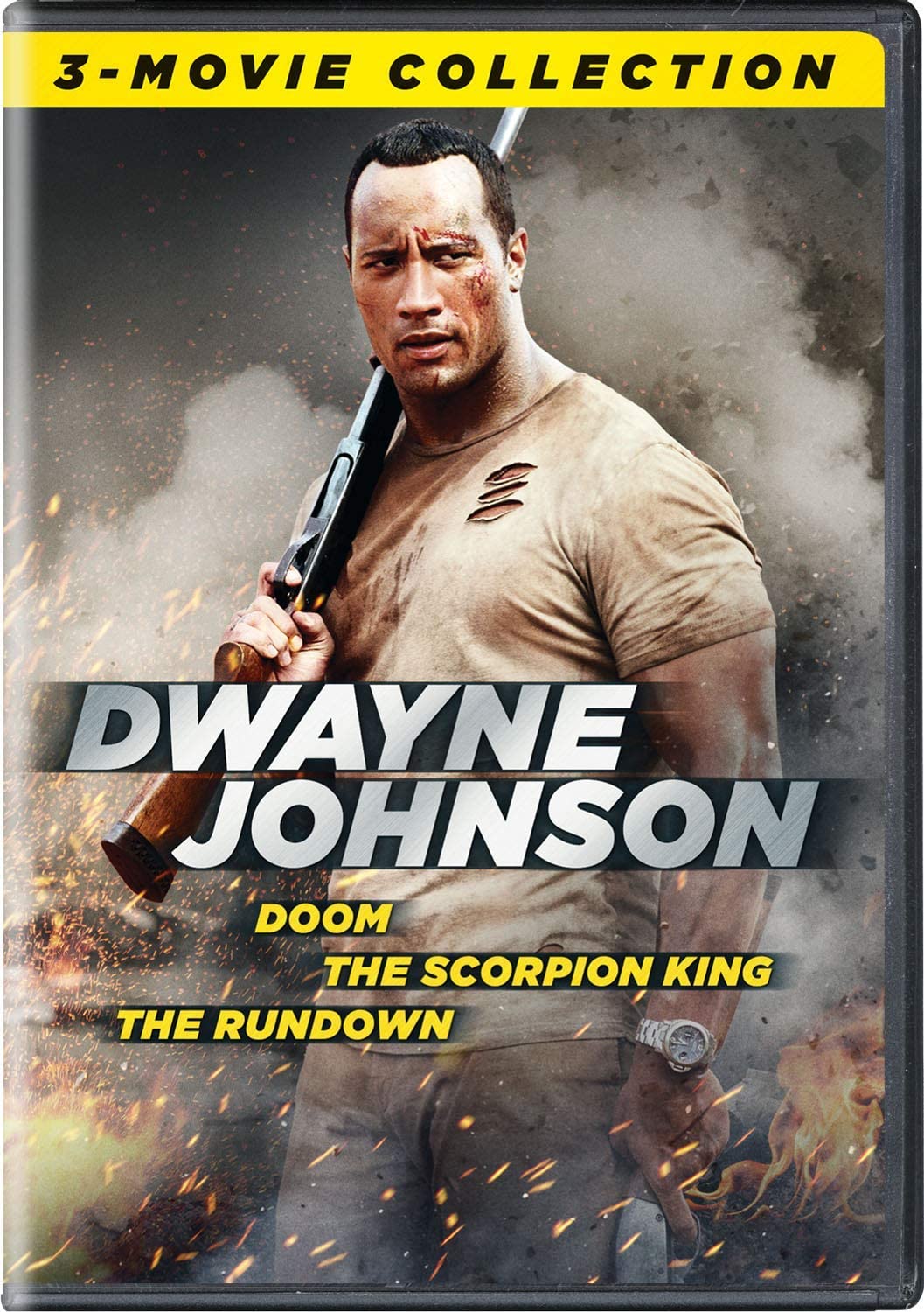 Dwayne Johnson 3-Movie Collection (Doom / Scorpion King / Rundown) [DVD]