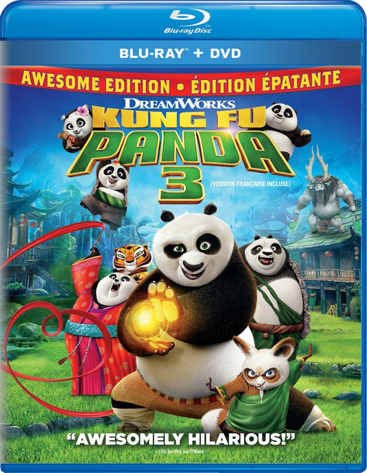 Kung Fu Panda 3 [Blu Ray + DVD + Digital ](Bilingual) [Blu-ray]