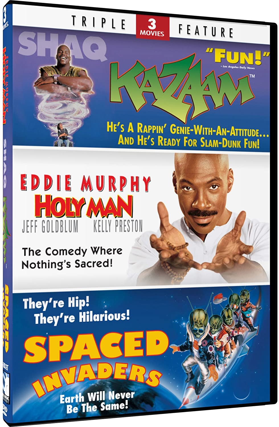 Holy Man/Kazaam/Spaced Invader [DVD]