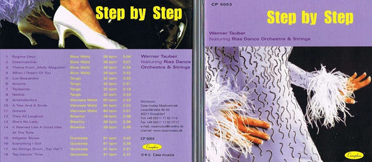 Step By Step (slow waltz/ Tango/ Viennesse waltz/ slowfox/ quickstep) [Audio CD] Werner Tauber featuring Rias Dance Orchestra & String