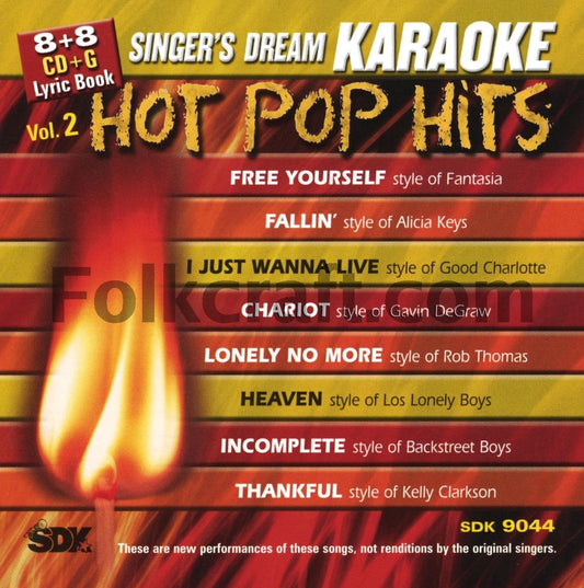 Vol. 2-Pop Hits [Audio CDG] Pop Hits
