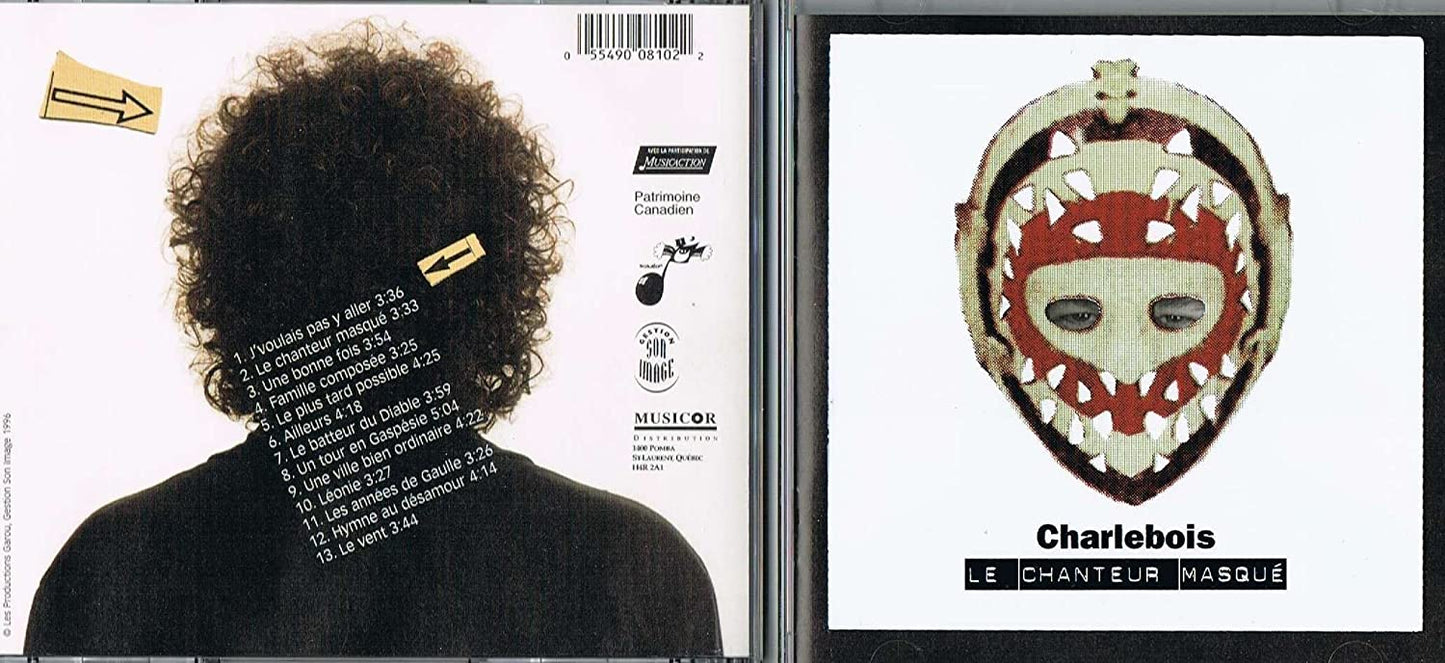 Le Chanteur Masqué [Audio CD] Robert Charlebois