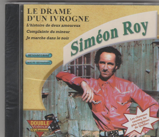 Le Drame D Un Ivrogne [Audio CD] Simeon Roy