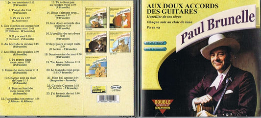 Aux Doux Accords Des Guitares [Audio CD] Brunelle/ Paul