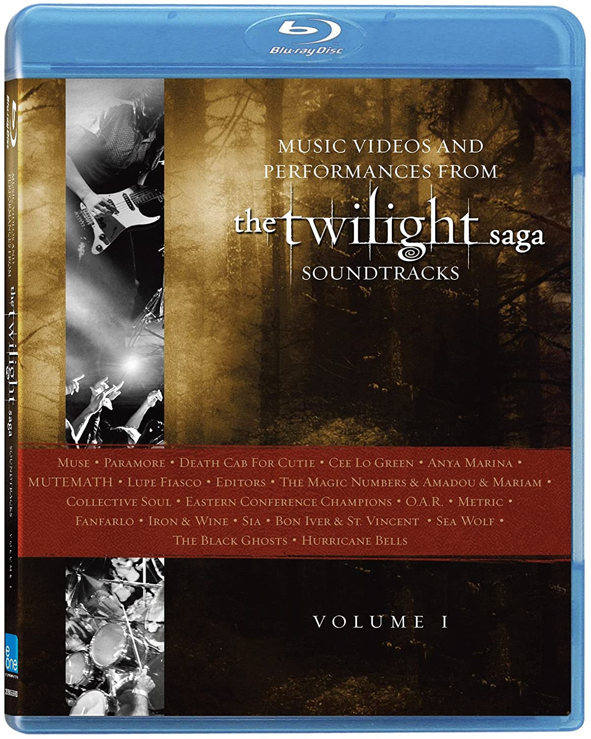The Twilight Saga: Music Videos and Performances from the Soundtracks/ Volume One (Blu-Ray) [Blu-ray]