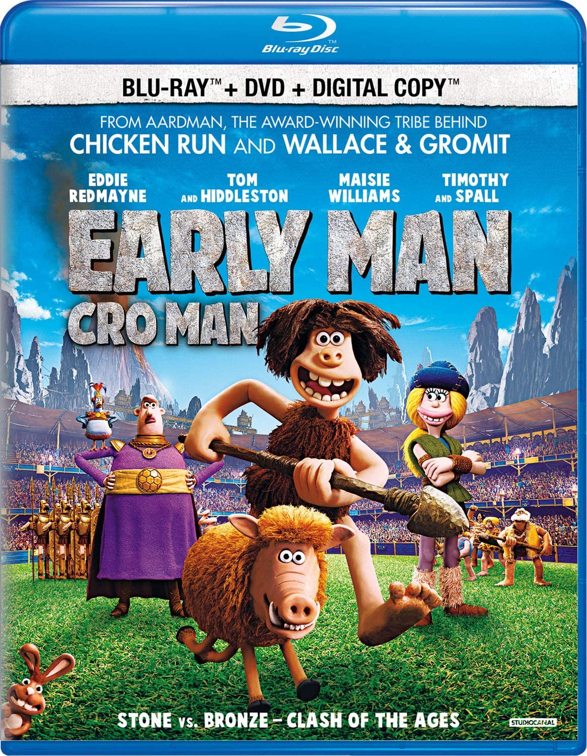 Early Man Combo [Blu-ray + DVD + Digital Copy] (Bilingual)
