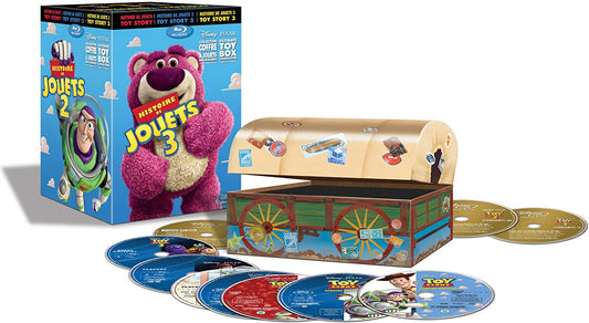 The Toy Story Trilogy: Ultimate Toy Box Collection / Collection Coffret à Jouets Par Excellence [Blu-ray + DVD + Digital Copy] (Bilingual) [Blu-ray]