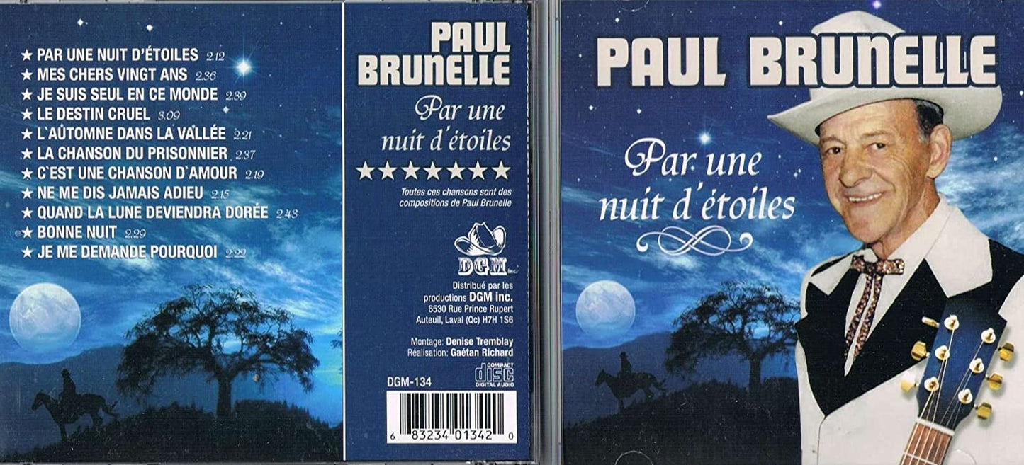 Par Une Nuit D'étoile [Audio CD] Paul Brunelle