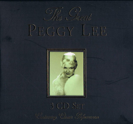 Great Peggy Lee [Audio CD] Lee/ Peggy