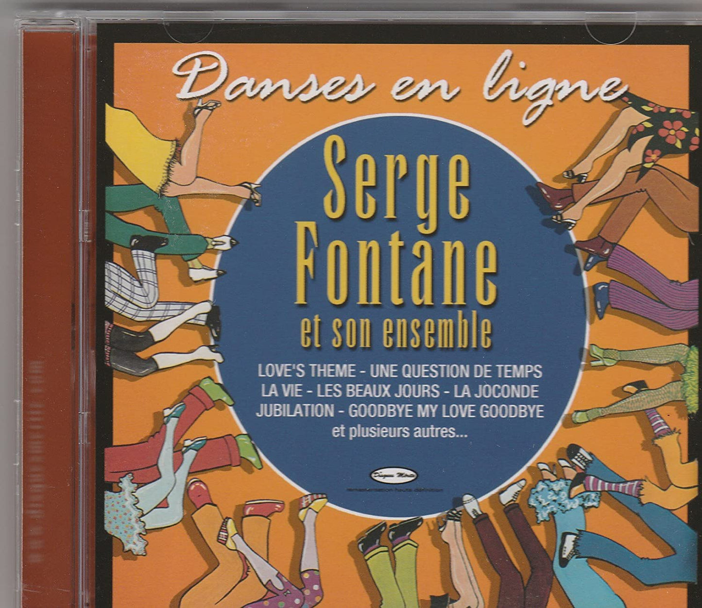 Danses En Ligne [Audio CD] Fontaine/ Serge Et Son Ens