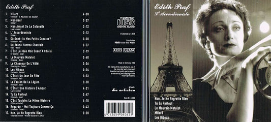 L'Accordéoniste [Audio CD] Edith Piaf