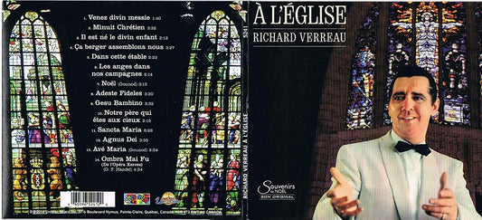 A L'Église [Audio CD] Richard Verreau