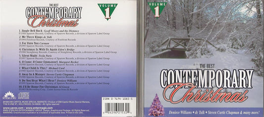 The Best Contemporary Christmas Volume 1 [Audio CD] Geoff Moore and the Distance/ De Talk/ Carman/ Eden's Bridge/ Twila Paris/ Margaret Becker/ Michael Card/ Steven Curtis Chapman/ Deniece Williams/ Al Green/