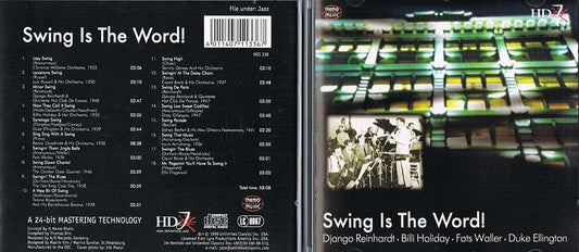 Swing Is The World [Audio CD] Django Reindhardt/ Billie Holiday/ Fats Waller/ Duke Ellington/