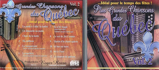 Plus Grandes Chansons du Québec Volume 2 (...Idéal pour le temps des fêtes) [Audio CD] various artists