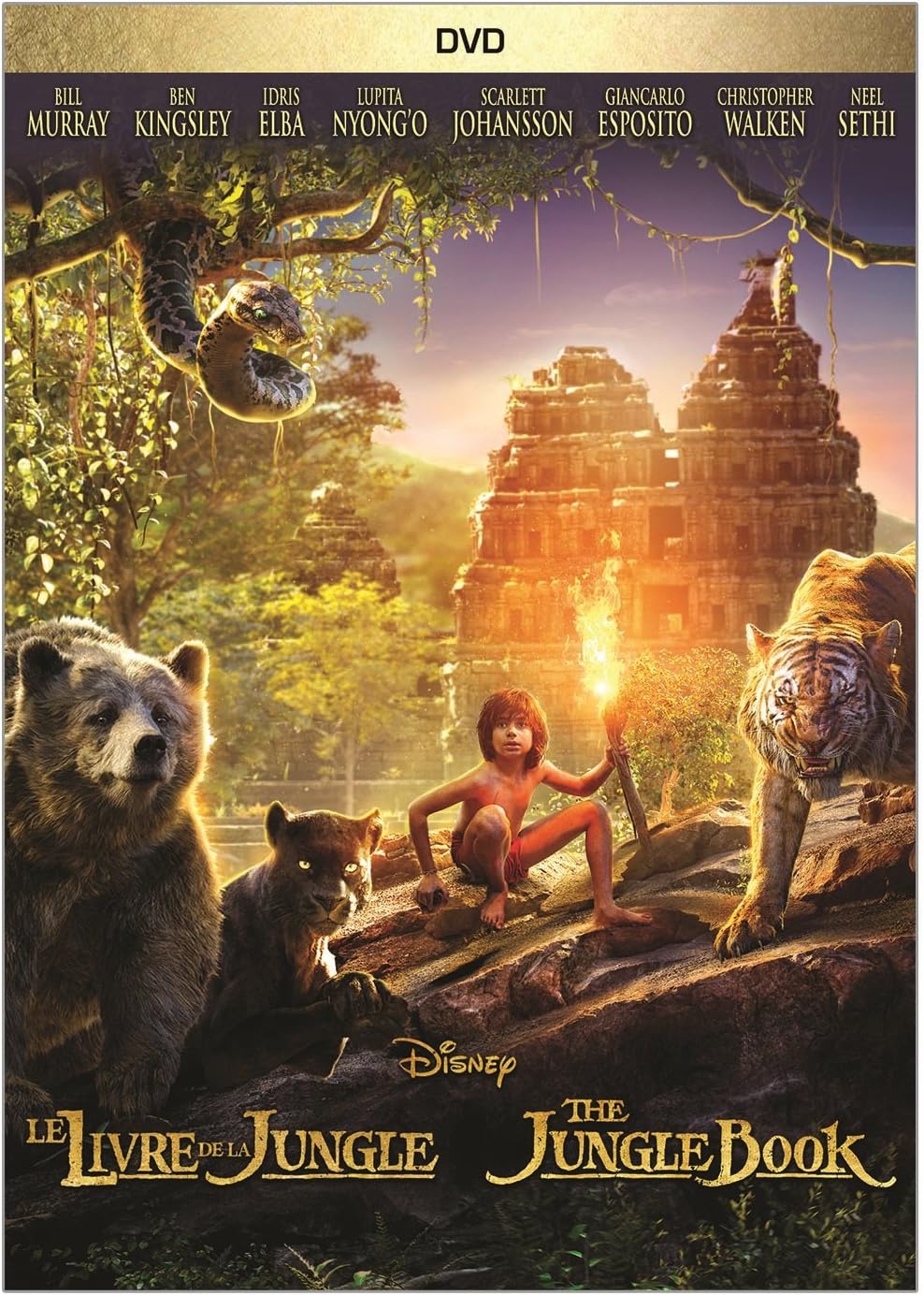 The Jungle Book (Bilingual) [DVD]