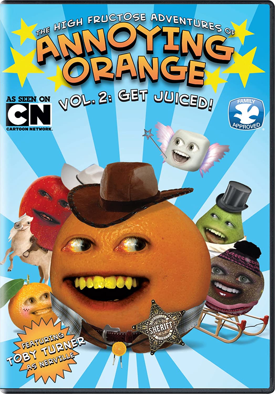 High Fructose Adventure of Annoyin Orange S1 - Vol. 2: GET JUICED [DVD]