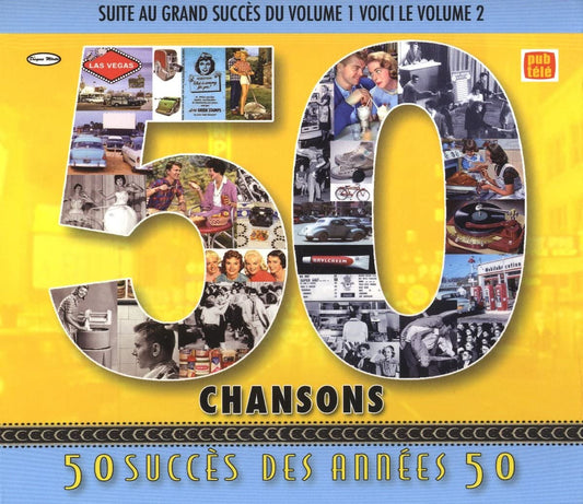 50 succes des annees 50 volume 2 [Audio CD] Elvis Presley/Dean Martin/Georges Brassens Dalida Jaques Brel/Judy Garland/Willie Lamothe
