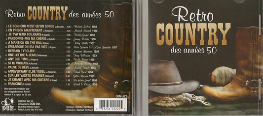 Retro Country des années 50 (15 titres/ DGM) [Audio CD] Artistes variés