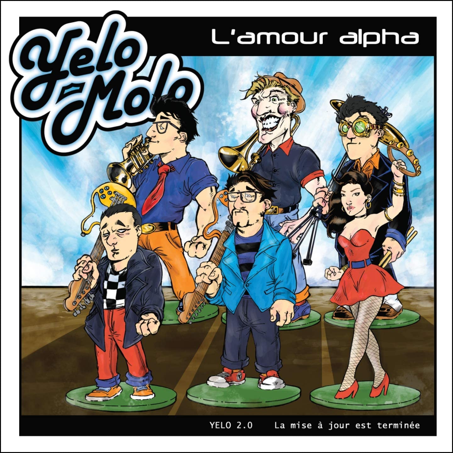 L'amour alpha [Audio CD] Yelo Molo