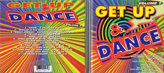Get Up And Dance/ Volume 7 - 13 Club Hits (Incl. Spanish Version: La Danse d'Helene) [Audio CD] 2 Unlimited/ Magic Paper/ Sasha feat. Melody/ Marz/ Los Del Mar/ Bananarama/ EXP/ The Professor/ D.J. Creator/ Glam with Pete Burns/ Carol Jiani/ Real Joy