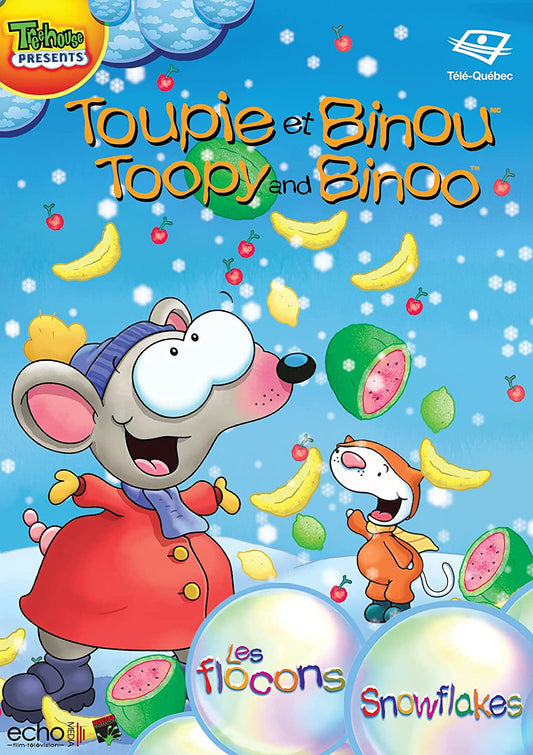 Toupie et Binou - Les Flocons / Toopy and Binoo - Snowflakes (Languages: Enlish & French) [DVD]
