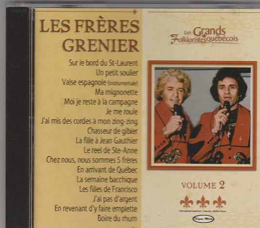 V2 [Audio CD] Frères Grenier / Freres Grenier