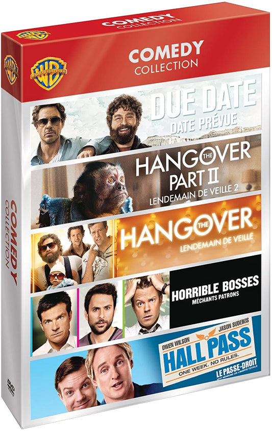 Comedy Collection (Due Date / The Hangover Part II / The Hangover / Horrible Bosses / Hall Pass) (Bilingual) [DVD] (Used - Like New)