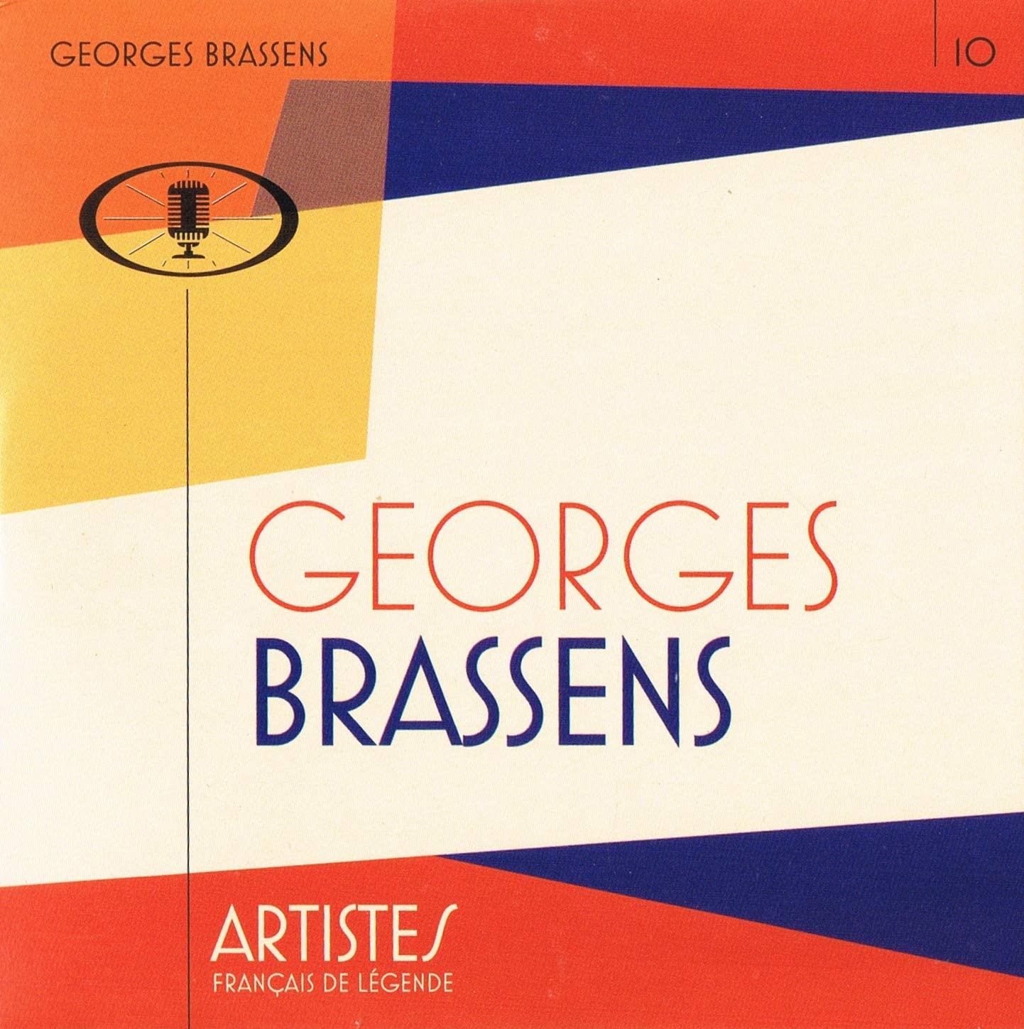 Georges Brassens / Artistes Francais de Légende (pochette carton format 12 x 12 cm) [Audio CD] Georges Brassens