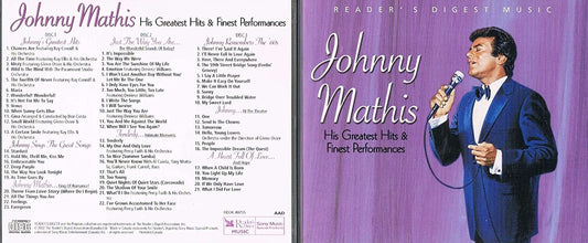 His Greatest Hits & Finest Performances/ Reader's Digest Music [Audio CD] Johnny Mathis