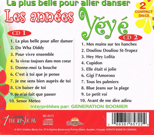 La Plus Belle Pour Aller Danse [Audio CD] Generation Boomer