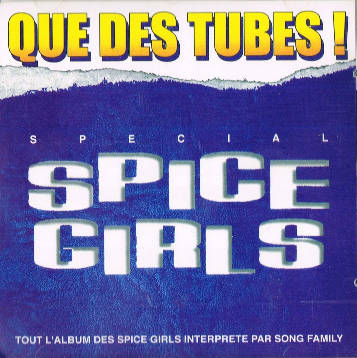 Karaoke Que Des Tubes / Special Spice Girls ( No graphics on TV) [Audio CD] Played by Song Family (not the original Spice Girls Album)