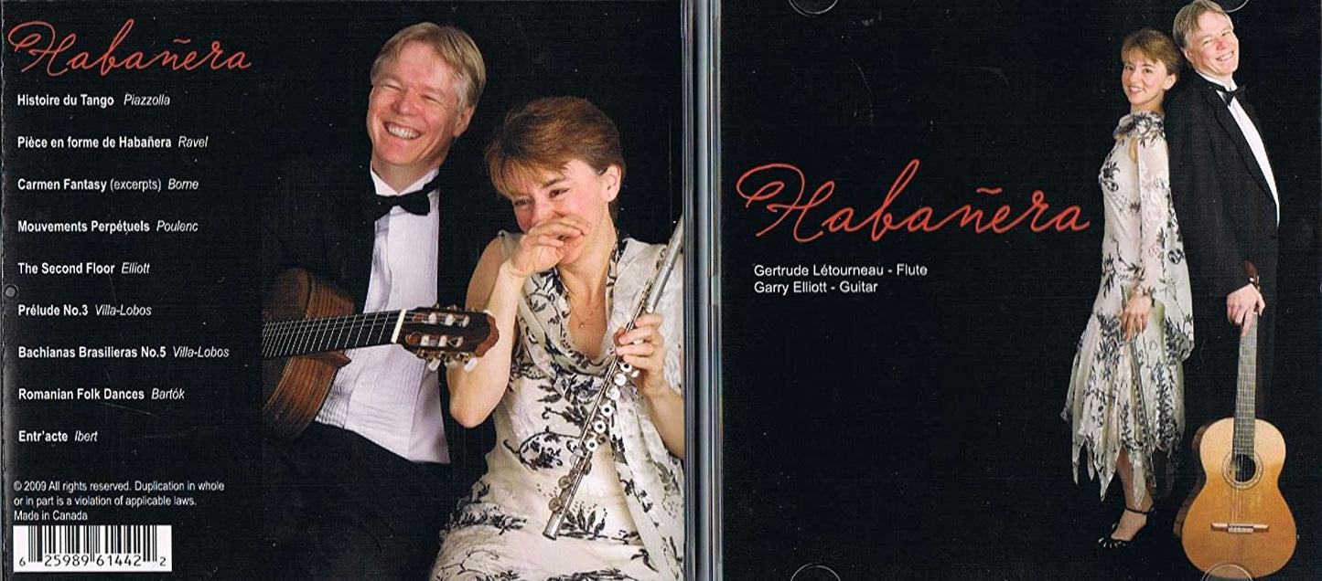 Habanera [Audio CD] Gertrude Letourneau/ Garry Elliott