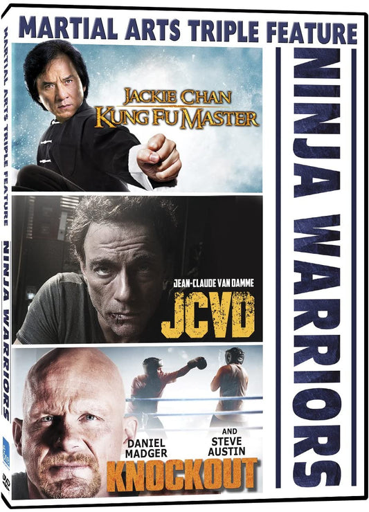 Ninja Warriors – Martial Arts Triple Feature [DVD]