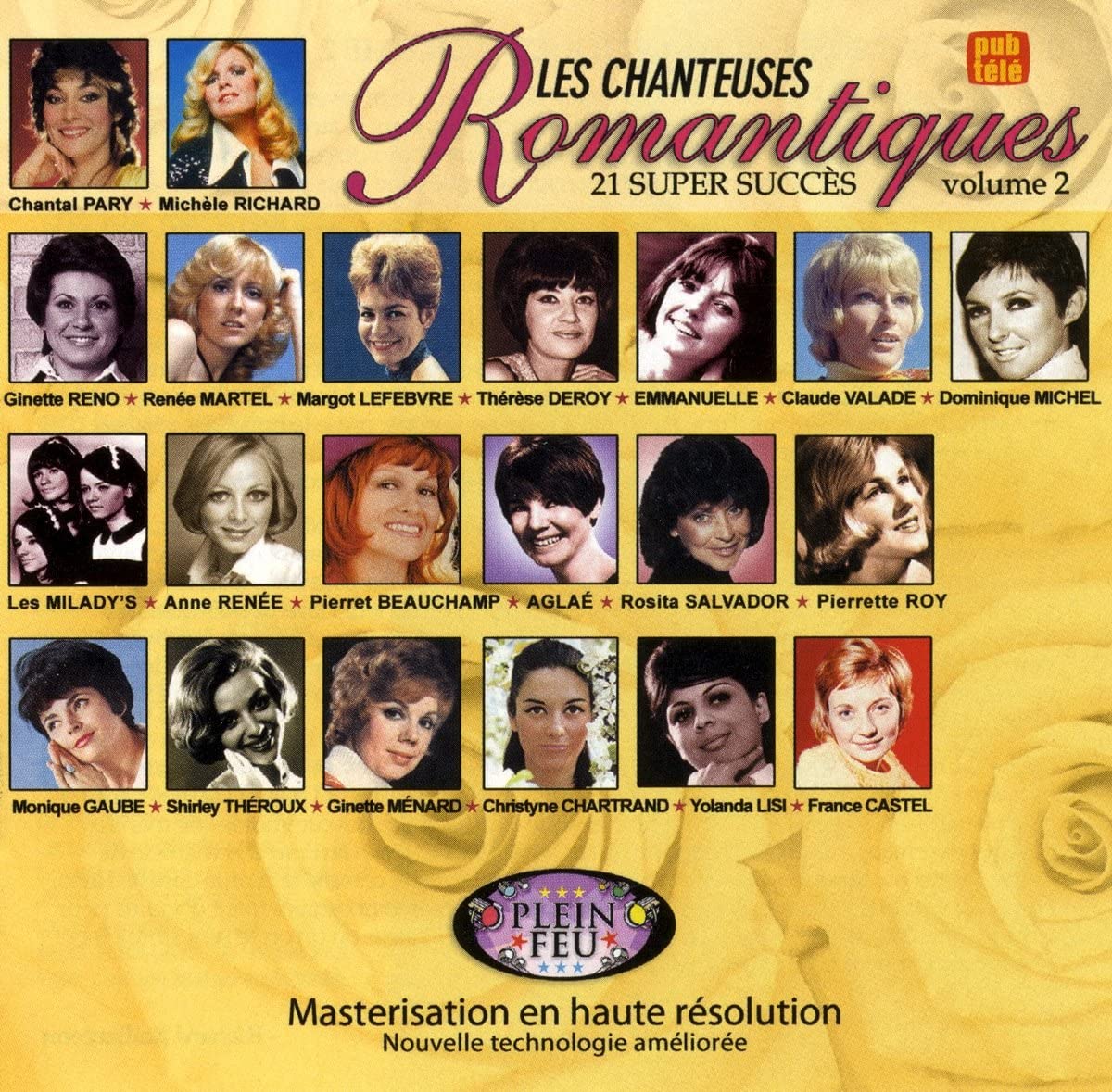 Les Chanteuses Romantiques/ Volume 2 [Audio CD] Ginette Reno.Renee Martel/Michele Richard/Chantal Pary