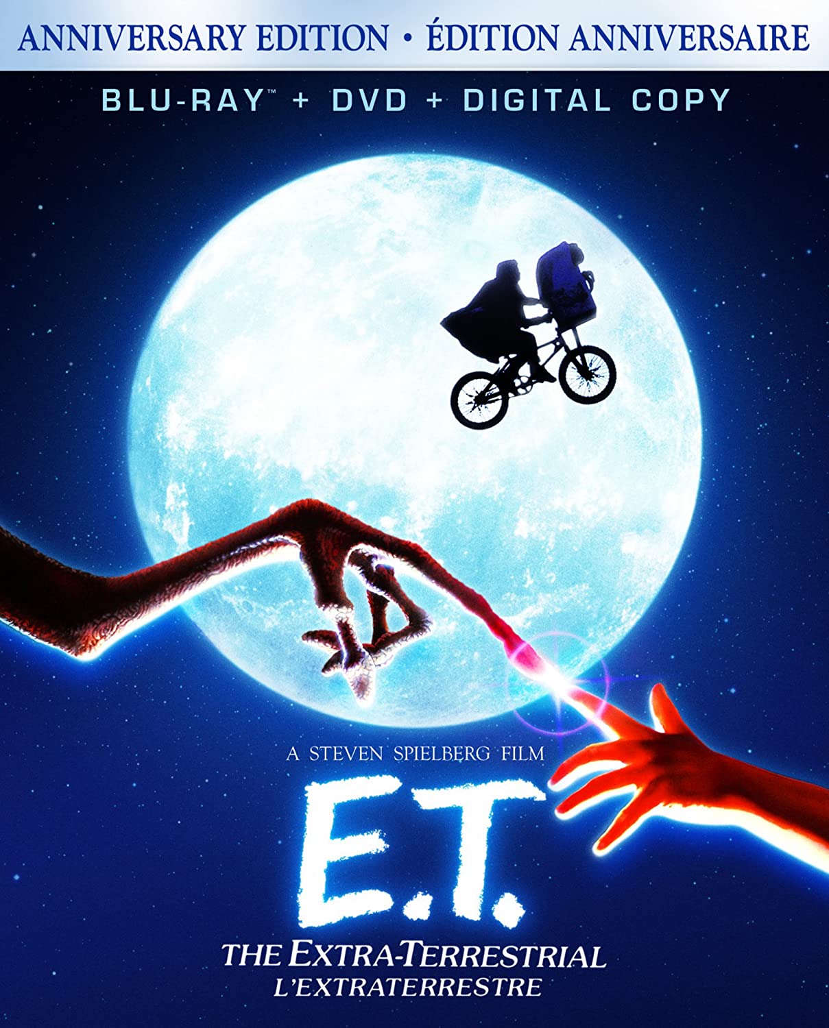 E.T. The Extra-Terrestrial: 30th Anniversary Collector's Series Blu-ray Book (Universal's 100th Anniversary Edition) [Blu-ray Book + DVD + Digital Copy] (Bilingual) [Blu-ray]